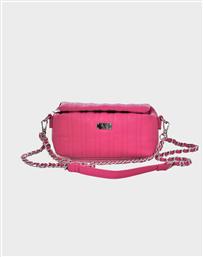 ECO LEATHER BAG (ΔΙΑΣΤΑΣΕΙΣ: 21X10.5X7.5ΕΚ) 9906-FUCHSIA FUCHSIA 19V69