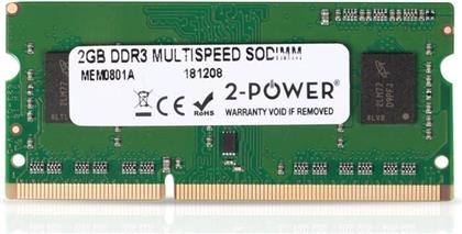 MEM0801A DDR3 1600MHZ (1X2GB) 2 POWER