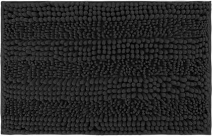 ΤΑΠΕΤΟ ΜΠΑΝΙΟΥ ΣΕΝΙΛ 45X70ΕΚ. BLISS BLACK 2435690 (ΥΦΑΣΜΑ: CHENILLE, ΧΡΩΜΑ: ΜΑΥΡΟ) - - 2435690 24HOME