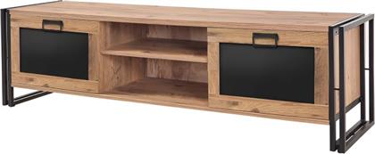 ΕΠΙΠΛΟ ΤΗΛΕΟΡΑΣΗΣ MONDO ATHLANTIC PINE ΑΠΟ ΜΟΡΙΟΣΑΝΙΔΑ 180X45X50CM - ΜΑΥΡΟ/ΚΑΦΕ 24MALL