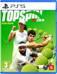 TOPSPIN 2K25 DELUXE EDITION - PS5 2K GAMES