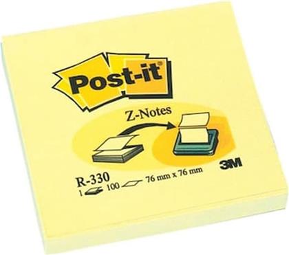 POST-IT Z-NOTE REFILL YELLOW R330 76X76MM (MMMR330) 3M