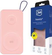 POWERBANK PASTELUP 10000MAH 22.5W QC + PD + FQI WIRELESS CHARGING PINK 3MK