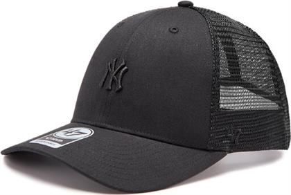 ΚΑΠΕΛΟ JOCKEY MLB NEW YORK YANKEES BASE RUNNER MESH '47 MVP B-BRNMS17CTP-BKA ΜΑΥΡΟ 47 BRAND