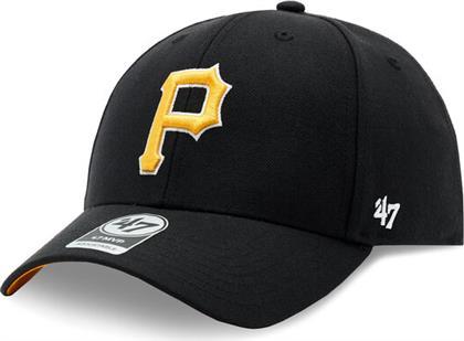 ΚΑΠΕΛΟ JOCKEY MLB PITTSBURGH PIRATES SURE SHOT SNAPBACK '47 MVP B-SUMVP20WBP-BK ΜΑΥΡΟ 47 BRAND