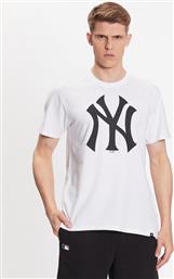 T-SHIRT MLB NEW YORK YANKEES IMPRINT 47 ECHO TEE BB017TEMIME544103WW ΛΕΥΚΟ REGULAR FIT 47 BRAND