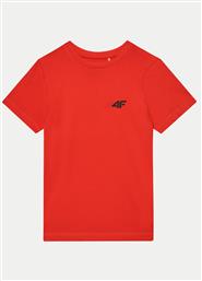 T-SHIRT JWMM00TTSHM1626 ΚΟΚΚΙΝΟ REGULAR FIT 4F