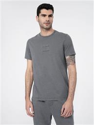 T-SHIRT SS23TTSHM296 ΓΚΡΙ REGULAR FIT 4F