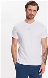 T-SHIRT SS23TTSHM363 ΛΕΥΚΟ REGULAR FIT 4F