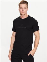 T-SHIRT SS23TTSHM539 ΜΑΥΡΟ REGULAR FIT 4F