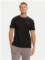 T-SHIRT WMM00TTSHM1843 ΜΑΥΡΟ REGULAR FIT 4F από το MODIVO