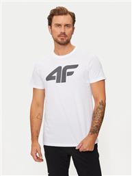 T-SHIRT WMM00TTSHM1844 ΛΕΥΚΟ REGULAR FIT 4F