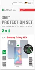360° PROTECTION SET LIMITED COVER FOR SAMSUNG GALAXY A20E CLEAR 4SMARTS από το e-SHOP