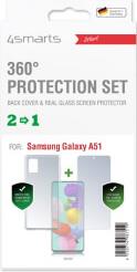 360° PROTECTION SET LIMITED COVER FOR SAMSUNG GALAXY A51 CLEAR 4SMARTS από το e-SHOP