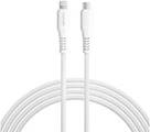 MFI TYPE-C TO LIGHTNING CABLE RAPIDCORD PD 30W 1.5M WHITE MFI 4SMARTS