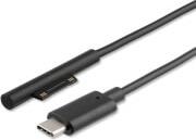 MICROSOFT SURFACE CONNECT TO USB TYPE-C CHARGING CABLE 5A 1M BLACK 4SMARTS