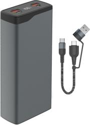 POWER BANK VOLTHUB PRO 26800MAH 22.5W WITH QUICK CHARGE PD GUNMETAL 4SMARTS