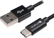 USB TYPE-C DATA CABLE RAPIDCORD 2M BLACK 4SMARTS