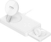 WIRELESS CHARGER ULTIMAG TRIDENT 20W WHITE 4SMARTS