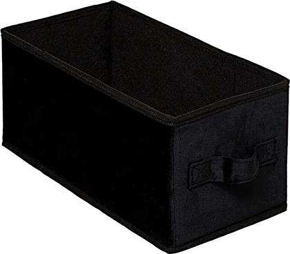 ΚΟΥΤΙ ΑΠΟΘΗΚΕΥΣΗΣ FIVE VELVET STORAGE 173699E ΒΕΛΟΥΤΕ 15X31X15 CM - ΜΑΥΡΟ 5FIVE