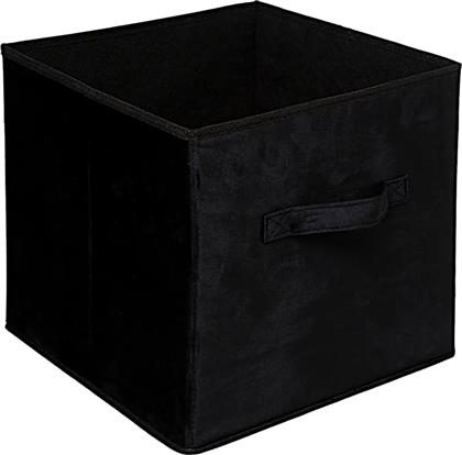 ΚΟΥΤΙ ΑΠΟΘΗΚΕΥΣΗΣ FIVE VELVET STORAGE BLACK 160455E ΒΕΛΟΥΤΕ 31X31X31 CM - ΜΑΥΡΟ 5FIVE