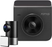 A400-1 DASH CAM GREY W. SCREEN SET W. REARVIEW CAM RC09 - 1440P, 145FOV, 500MAH CAR CAMERA 70MAI