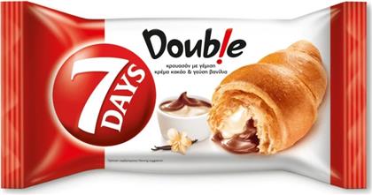 ΚΡΟΥΑΣΑΝ DOUBLE ΚΑΚΑΟ ΒΑΝΙΛΙΑ 70G 7 DAYS