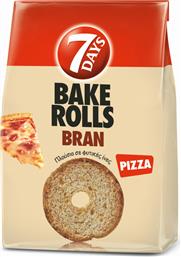 ΣΝΑΚ BAKE ROLLS BRAN PIZZA 150G 7 DAYS