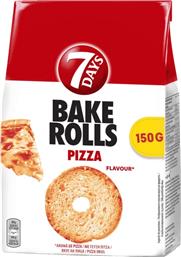 ΣΝΑΚ BAKE ROLLS PIZZA 150G 7 DAYS