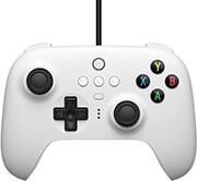 ULTIMATE WIRED GAMING PAD PC NS WHITE SWITCH/PC/ANDROID 8BITDO