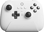 ULTIMATE WIRELESS GAMING PAD WHITE FOR SWITCH/PC/ANDROID WITH CHARGING DOCK 8BITDO