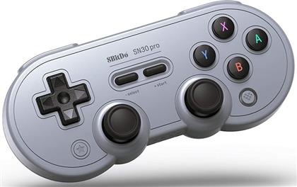 8BITDO WIRELESS ΧΕΙΡΙΣΤΗΡΙΟ NINTENDO SWITCH SN30 PRO - GREY EDITION