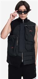 ΑΜΑΝΙΚΟ ΜΠΟΥΦΑΝ ASYMMETRIC PADDED GILET ΧΡΩΜΑ: ΜΑΥΡΟ F30 A COLD WALL