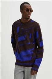 ΜΑΛΛΙΝΟ ΠΟΥΛΟΒΕΡ FRONTAGE KNIT CREWNECK ΑΝΔΡΙΚΟ, ACWMK169 A COLD WALL