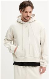 ΒΑΜΒΑΚΕΡΗ ΜΠΛΟΥΖΑ MILLBANK HOODIE ΧΡΩΜΑ: ΜΠΕΖ, ΜΕ ΚΟΥΚΟΥΛΑ, ACWMW197 A COLD WALL