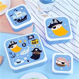 ΦΑΓΗΤΟΔΟΧΕΙΑ (ΣΕΤ 4ΤΜΧ) Α LITTLE PIRATES SBSEPI80 A LITTLE LOVELY COMPANY