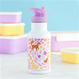 ΠΑΓΟΥΡΙ - ΘΕΡΜΟΣ 350ML ΜΕ ΚΑΛΑΜΑΚΙ Α LITTLE FOWER GARDEN DBSSFG89 A LITTLE LOVELY COMPANY