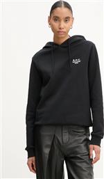 ΜΠΛΟΥΖΑ HOODIE STANDARD RUE MADAME GOTS ΧΡΩΜΑ: ΜΑΥΡΟ, ΜΕ ΚΟΥΚΟΥΛΑ, COHBV.M27914 APC