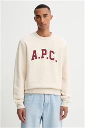 ΜΠΛΟΥΖΑ SWEAT HARRIS - GOTS ΧΡΩΜΑ: ΜΠΕΖ, COHBR.H37012 APC