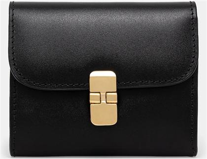 ΔΕΡΜΑΤΙΝΟ ΠΟΡΤΟΦΟΛΙ COMPACT GRACE ΓΥΝΑΙΚΕΙΟ, ΧΡΩΜΑ: ΜΑΥΡΟ, PXBMW.F63603 APC