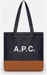ΤΣΑΝΤΑ TOTE AXEL E W ΧΡΩΜΑ: ΝΑΥΤΙΚΟ ΜΠΛΕ, CODDP.M61917 APC