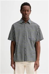 ΒΑΜΒΑΚΕΡΟ ΠΟΥΚΑΜΙΣΟ CHEMISETTE ROSS ΑΝΔΡΙΚΑ, ΧΡΩΜΑ: ΝΑΥΤΙΚΟ ΜΠΛΕ, COHGA.H12541 APC