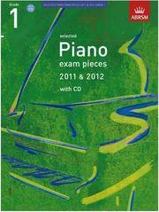 AB EXAM PIECES PF 2011-2012 GR1 - BK/CD