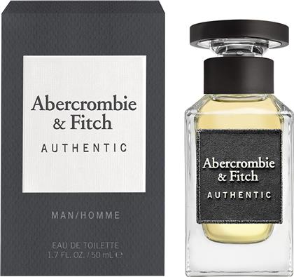 A&F AUTHENTIC MEN EDT 50ML - 516602 ABERCROMBIE & FITCH