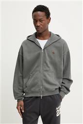 ΜΠΛΟΥΖΑ ΧΡΩΜΑ: ΓΚΡΙ, ΜΕ ΚΟΥΚΟΥΛΑ, KI122-5660-136 ABERCROMBIE & FITCH