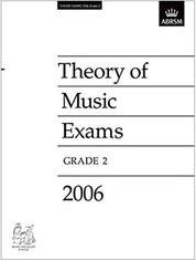 ABRSM THEORY OF MUSIC EXAM 2006 GRADE 2