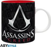 ASSASSINS CREED - CREST BLACK RED MUG (320ML) (ABYMUGA204) ABYSSE