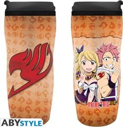 ΚΟΥΠΑ - TRAVEL MUG - FAIRY TAIL - 355 ML - LUCY, NATSU EMBLEM - MΕ ΣΧΕΔΙΟ ABYSSE