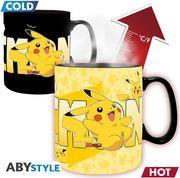 ABYSSE NINTENDO: POKEMON - PIKACHU HEAT CHANGE MUG (460ML) ABYSTYLE