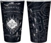 HARRY POTTER - MARAUDERS MAP 400ML LARGE GLASS (ABYVER130) ABYSTYLE από το e-SHOP